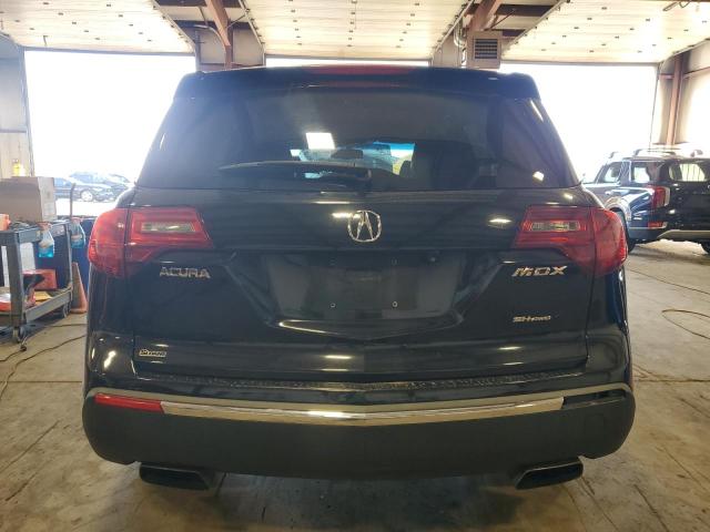 2HNYD2H69BH522601 - 2011 ACURA MDX TECHNOLOGY Սև լուսանկար 6