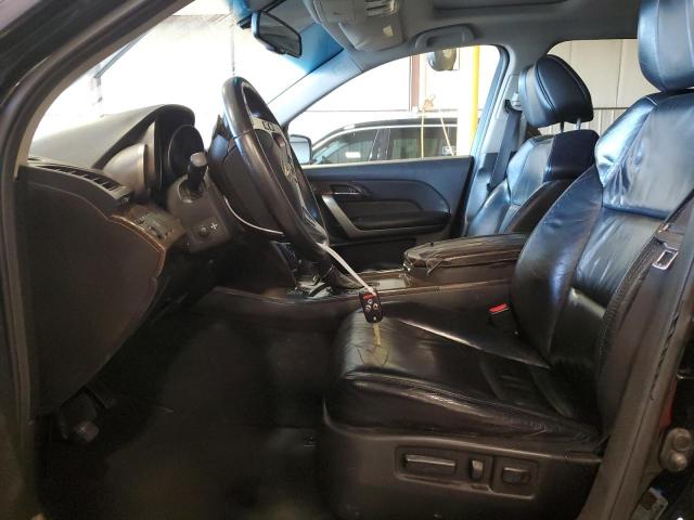 2HNYD2H69BH522601 - 2011 ACURA MDX TECHNOLOGY Սև լուսանկար 7