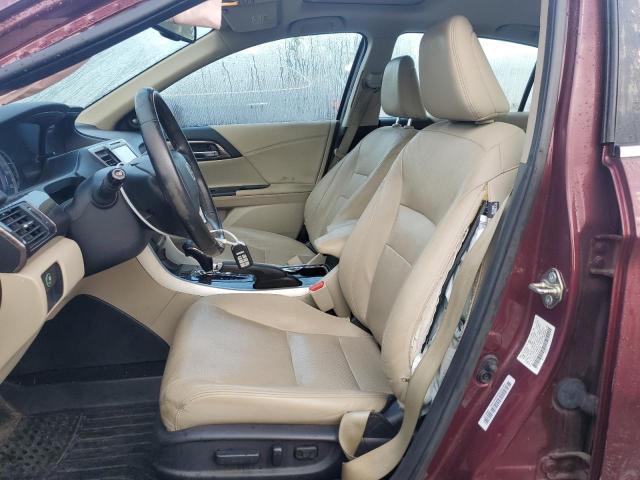 1HGCR3F83HA030652 - 2017 HONDA ACCORD EXL 勃艮第红 照片 7