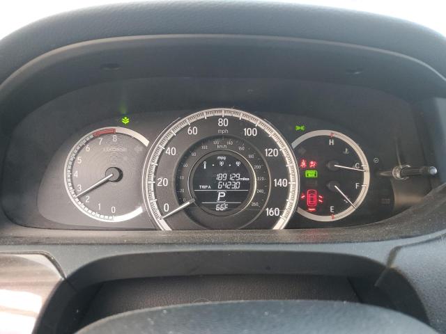 1HGCR3F83HA030652 - 2017 HONDA ACCORD EXL 勃艮第红 照片 9