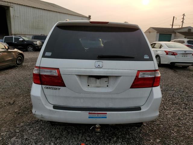 5FNRL38747B420356 - 2007 HONDA ODYSSEY EXL WHITE photo 6