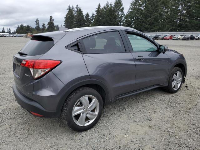 3CZRU6H56KM713784 - 2019 HONDA HR-V EX GRAY photo 3