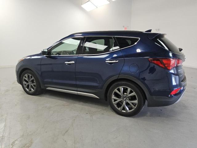 5XYZWDLA4JG546894 - 2018 HYUNDAI SANTA FE S BLUE photo 2