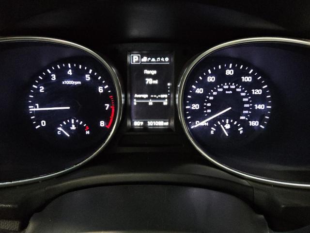 5XYZWDLA4JG546894 - 2018 HYUNDAI SANTA FE S BLUE photo 9