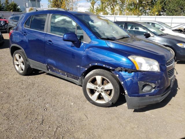 3GNCJSSB3DL114630 - 2013 CHEVROLET TRAX LTZ BLUE photo 4