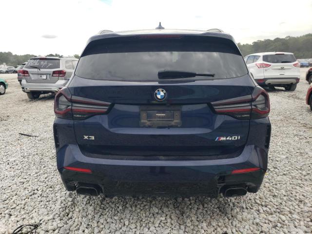 5UX83DP04N9K21562 - 2022 BMW X3 M40I BLUE photo 6