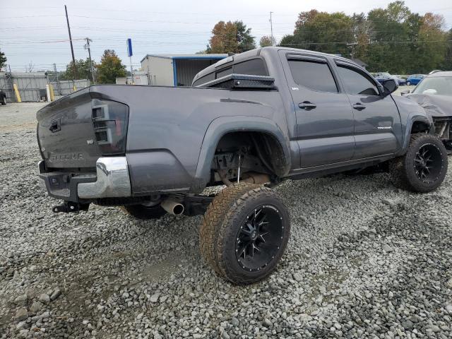 5TFCZ5AN3GX041816 - 2016 TOYOTA TACOMA DOUBLE CAB GRAY photo 3