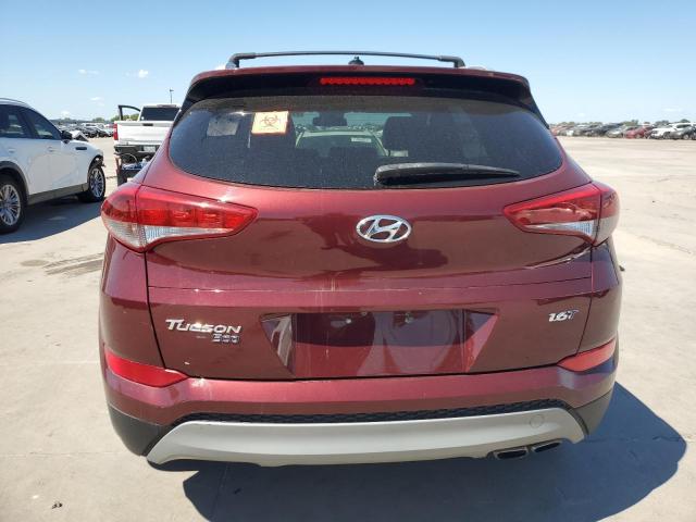 KM8J33A21HU394878 - 2017 HYUNDAI TUCSON LIMITED BURGUNDY photo 6