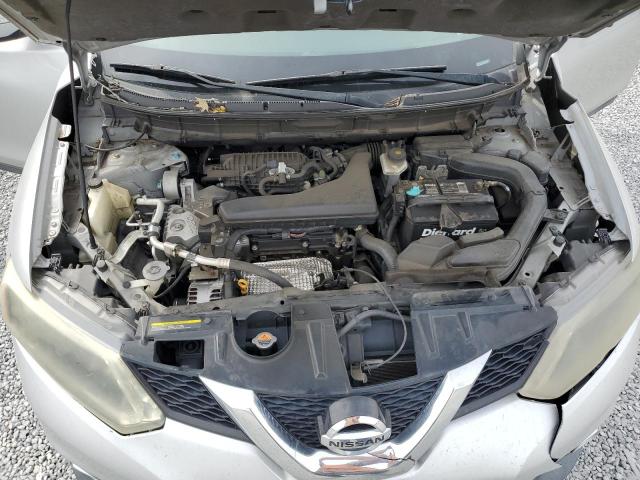 5N1AT2ML3EC871164 - 2014 NISSAN ROGUE S SILVER photo 11