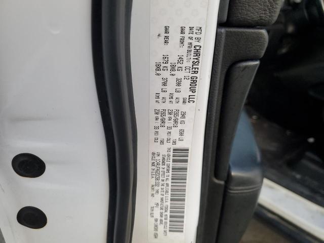 1C4RJFAG2DC581332 - 2013 JEEP GRAND CHER LAREDO WHITE photo 14