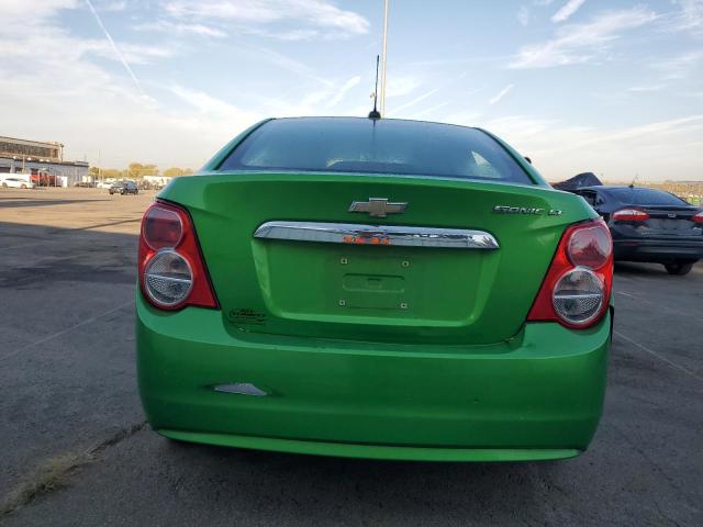 1G1JC5SH4F4163398 - 2015 CHEVROLET SONIC LT GREEN photo 6