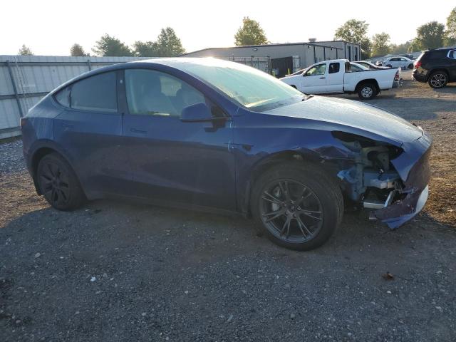 7SAYGDEE5RF199039 - 2024 TESLA MODEL Y Կապույտ լուսանկար 4