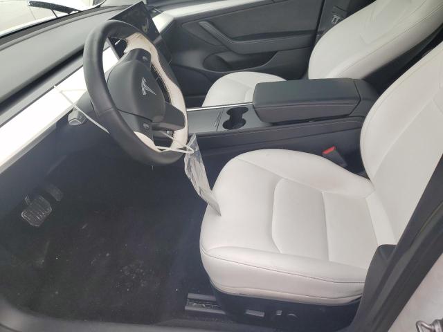 5YJ3E1EA2MF098543 - 2021 TESLA MODEL 3 WHITE photo 7