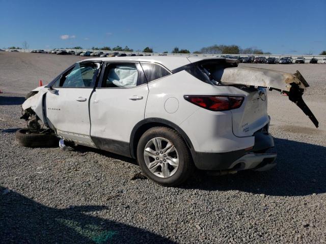 3GNKBCRS1MS537491 - 2021 CHEVROLET BLAZER 2LT WHITE photo 2