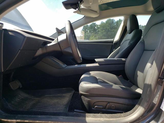 5YJ3E1EA8SF905614 - 2025 TESLA MODEL 3 GRAY photo 7