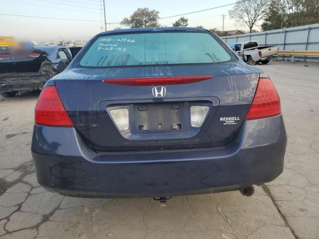 3HGCM56476G702766 - 2006 HONDA ACCORD LX BLUE photo 6