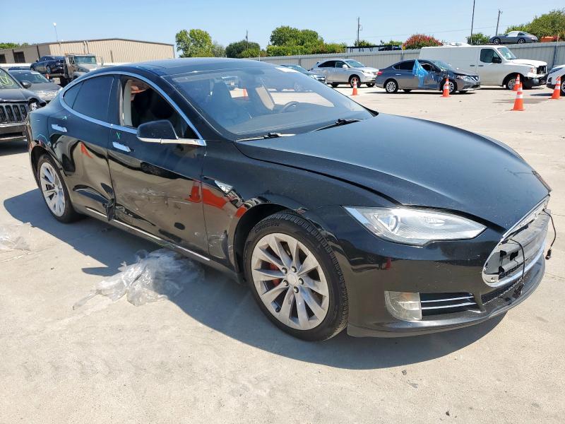 5YJSA1H15EFP44971 - 2014 TESLA MODEL S შავი ფოტო 4