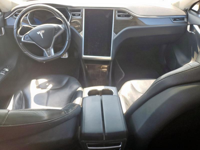 5YJSA1H15EFP44971 - 2014 TESLA MODEL S შავი ფოტო 8