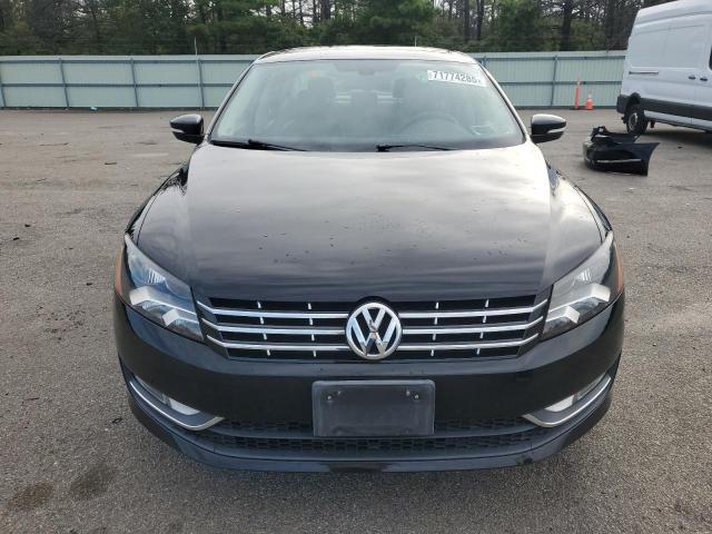 1VWCT7A37FC120808 - 2015 VOLKSWAGEN PASSAT SEL BLACK photo 5