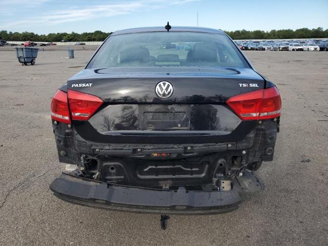1VWCT7A37FC120808 - 2015 VOLKSWAGEN PASSAT SEL BLACK photo 6