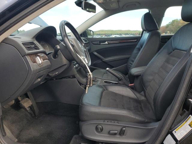 1VWCT7A37FC120808 - 2015 VOLKSWAGEN PASSAT SEL BLACK photo 7