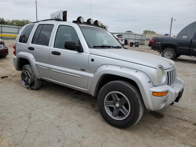 1J4GL38K13W577905 - 2003 JEEP LIBERTY RENEGADE SILVER photo 4