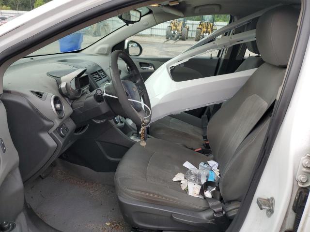 1G1JC5SH0G4137074 - 2016 CHEVROLET SONIC LT WHITE photo 7