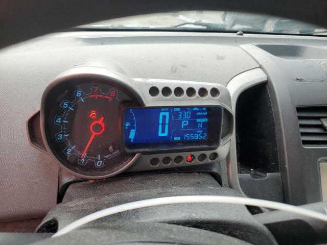 1G1JC5SH0G4137074 - 2016 CHEVROLET SONIC LT WHITE photo 9