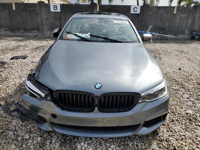WBAJB9C55KB464416 - 2019 BMW M550XI GRAY photo 5