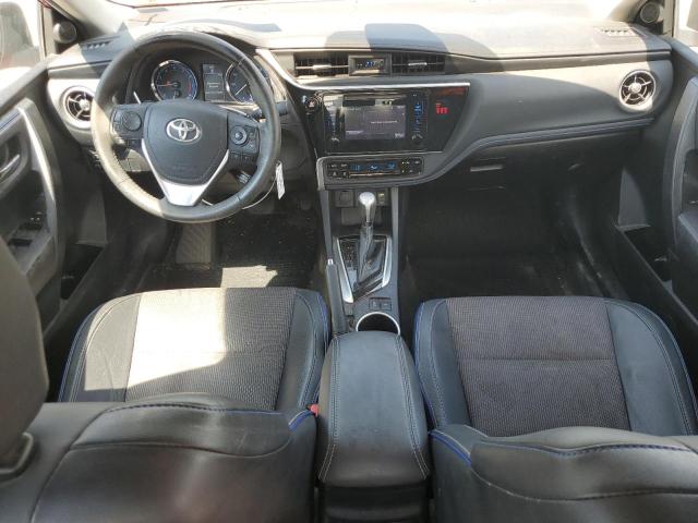 2T1BURHE3JC006352 - 2018 TOYOTA COROLLA L RED photo 8