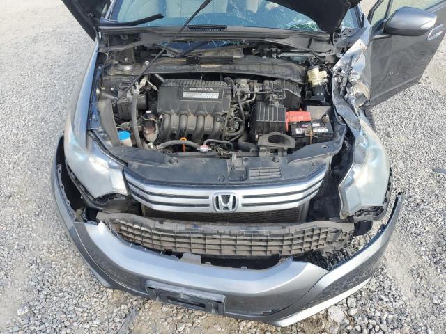 JHMZE2H74AS004711 - 2010 HONDA INSIGHT EX GRAY photo 11