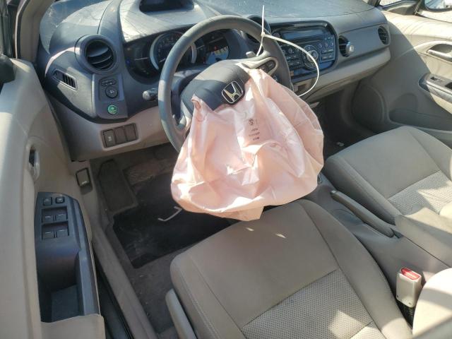 JHMZE2H74AS004711 - 2010 HONDA INSIGHT EX GRAY photo 8