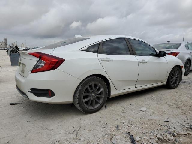 19XFC1F3XKE013079 - 2019 HONDA CIVIC EX WHITE photo 3