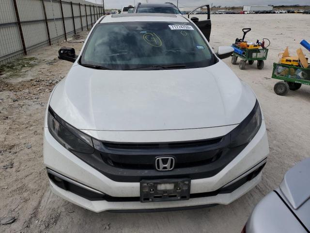 19XFC1F3XKE013079 - 2019 HONDA CIVIC EX WHITE photo 5