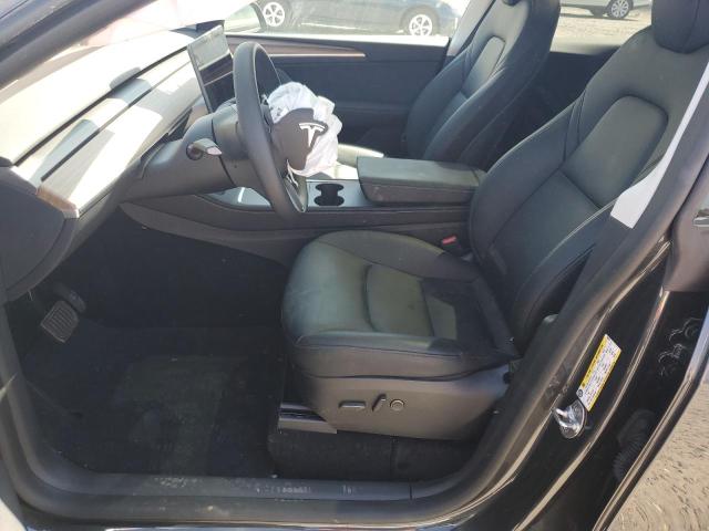 7SAYGAEE1SF258365 - 2025 TESLA MODEL Y CHARCOAL photo 7