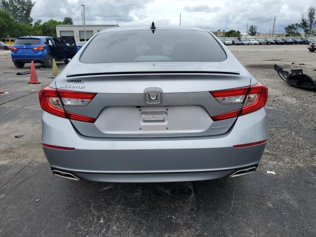 1HGCV1F39MA096055 - 2021 HONDA ACCORD SPORT 银色 照片 6