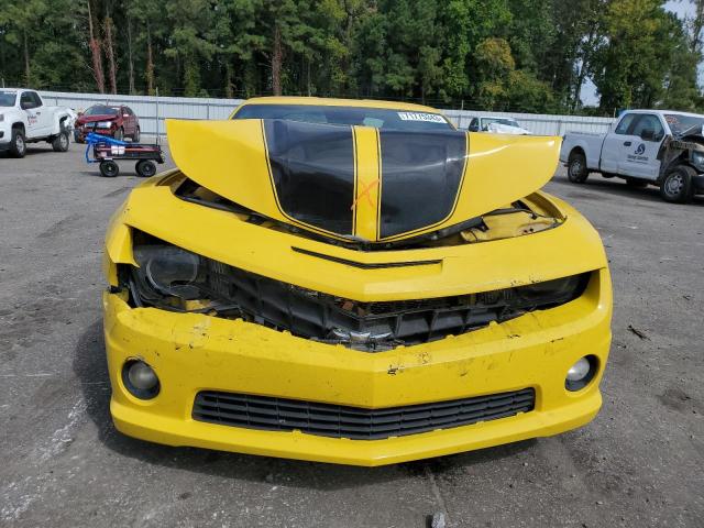 2G1FK1EJ0A9166949 - 2010 CHEVROLET CAMARO SS YELLOW photo 5