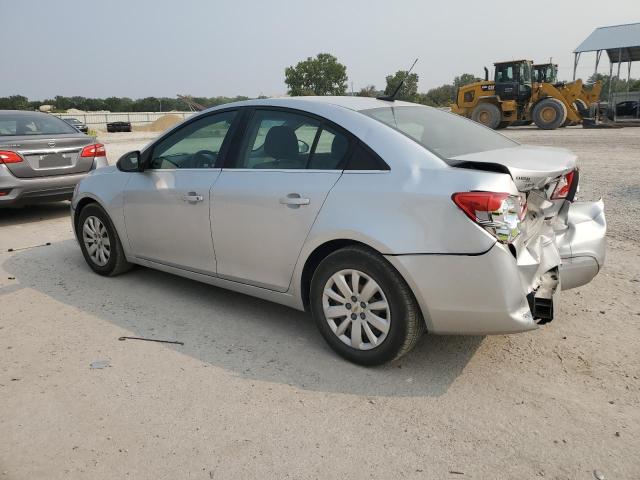 1G1PD5SH7B7300477 - 2011 CHEVROLET CRUZE LS SILVER photo 2