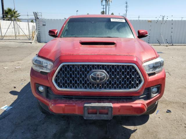 3TMDZ5BN3KM078060 - 2019 TOYOTA TACOMA DOUBLE CAB RED photo 5