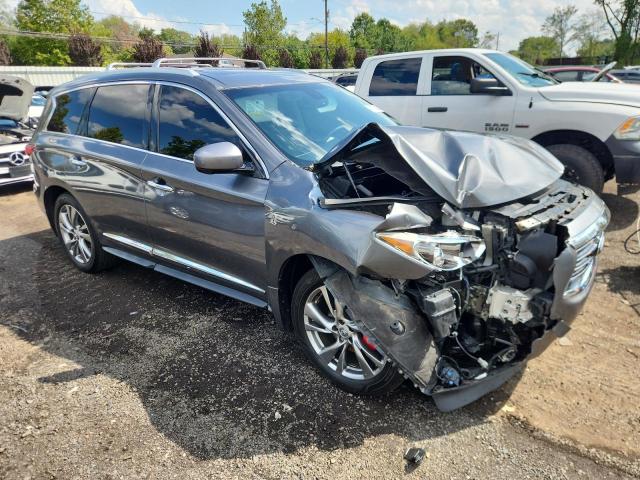 5N1AL0MM1FC509834 - 2015 INFINITI QX60 GRAY photo 4