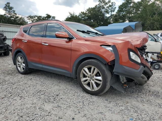 5XYZUDLA6DG109974 - 2013 HYUNDAI SANTA FE S ORANGE photo 4