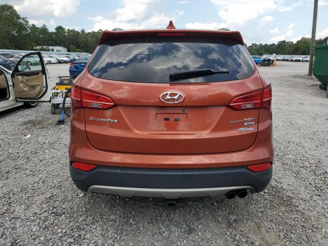 5XYZUDLA6DG109974 - 2013 HYUNDAI SANTA FE S ORANGE photo 6
