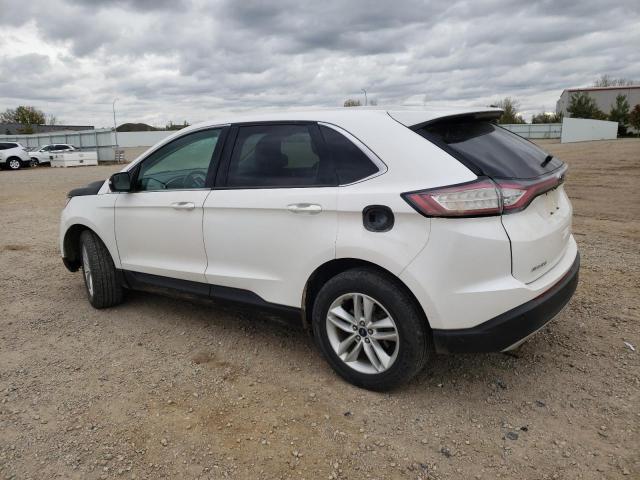 2FMPK4J95GBC35916 - 2016 FORD EDGE SEL WHITE photo 2