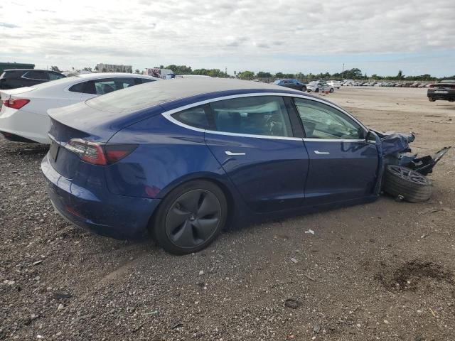 5YJ3E1EA6LF796913 - 2020 TESLA MODEL 3 BLUE photo 3
