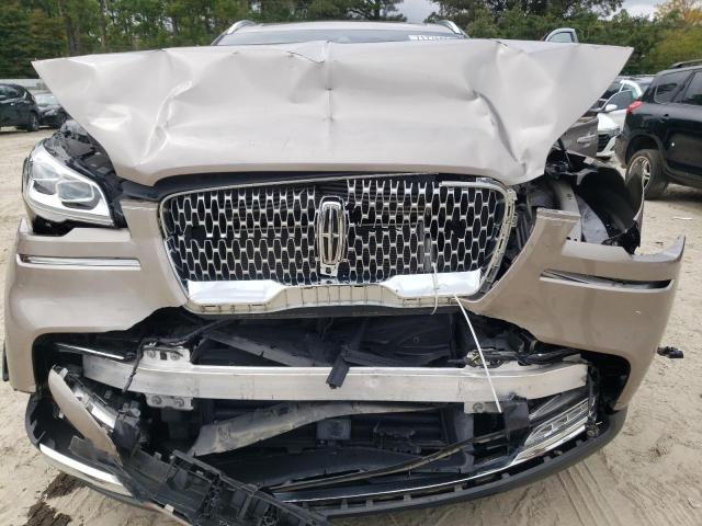 5LM5J7XC4MGL03008 - 2021 LINCOLN AVIATOR RESERVE Qəhvəyi foto 12