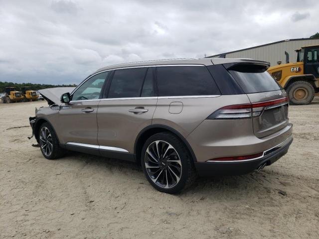 5LM5J7XC4MGL03008 - 2021 LINCOLN AVIATOR RESERVE Qəhvəyi foto 2