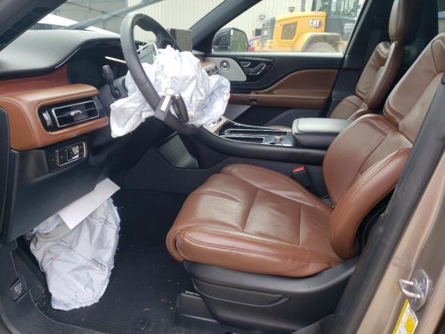5LM5J7XC4MGL03008 - 2021 LINCOLN AVIATOR RESERVE Qəhvəyi foto 7