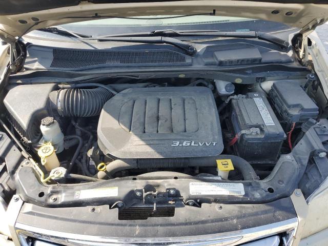 2A4RR8DG3BR677176 - 2011 CHRYSLER TOWN & COU TOURING L GOLD photo 12
