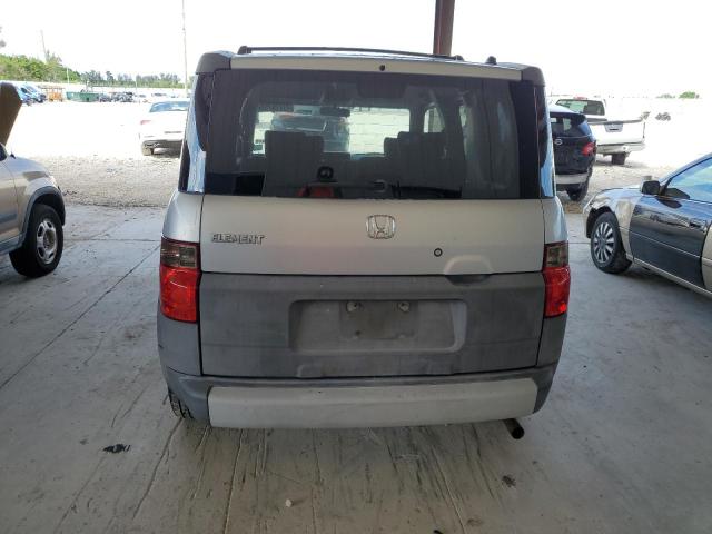 5J6YH18574L007818 - 2004 HONDA ELEMENT EX GRAY photo 6