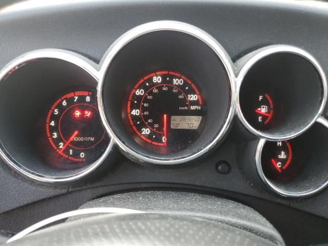 5Y2SL658X8Z419384 - 2008 PONTIAC VIBE 银色 照片 9